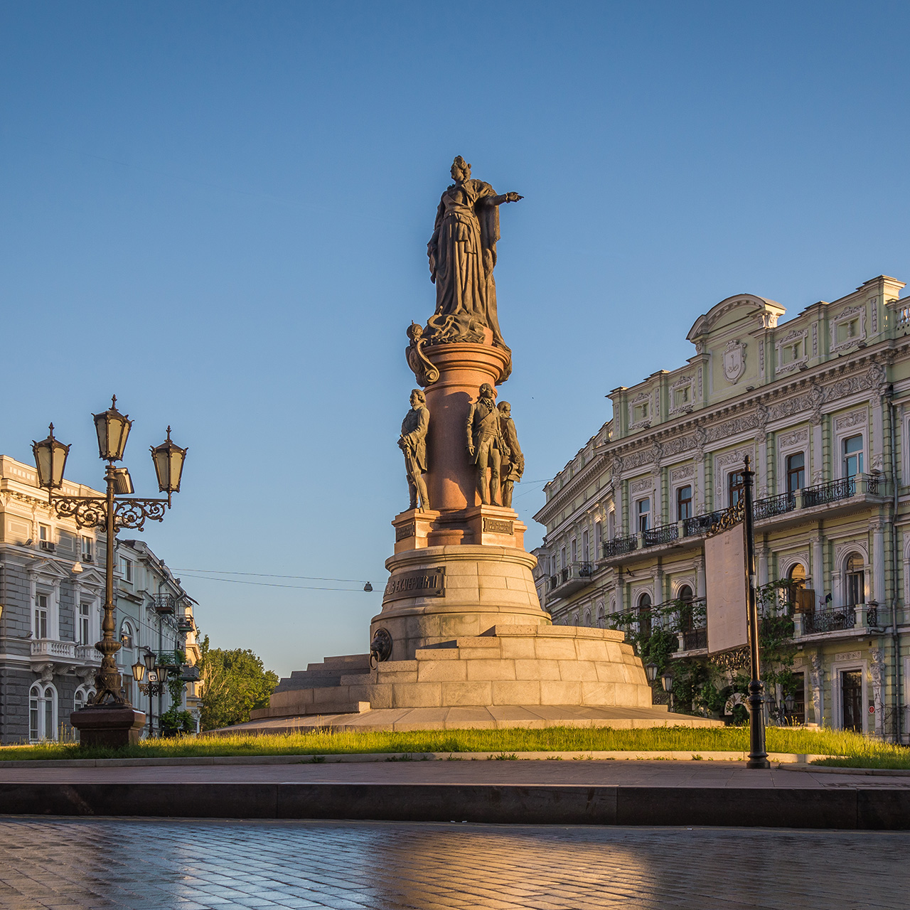 Monument to the founders of Odesa city