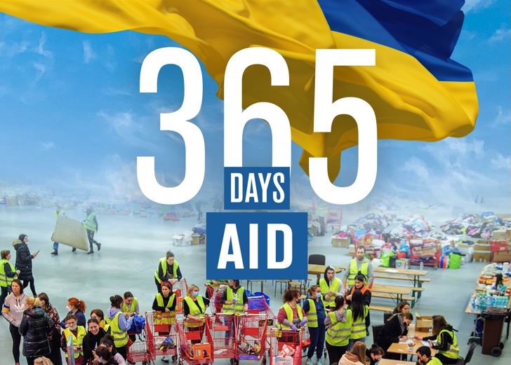 Stand with Ukraine: 365 Days Aid