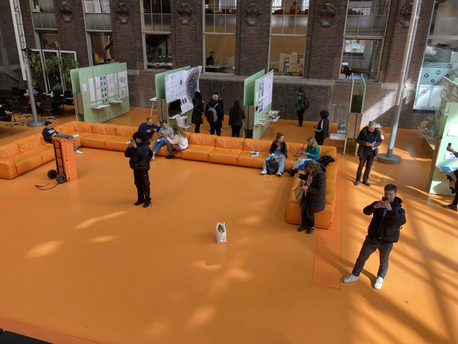 Morgan architecture student trip to Rotterdam in March 2023 - Baltimore