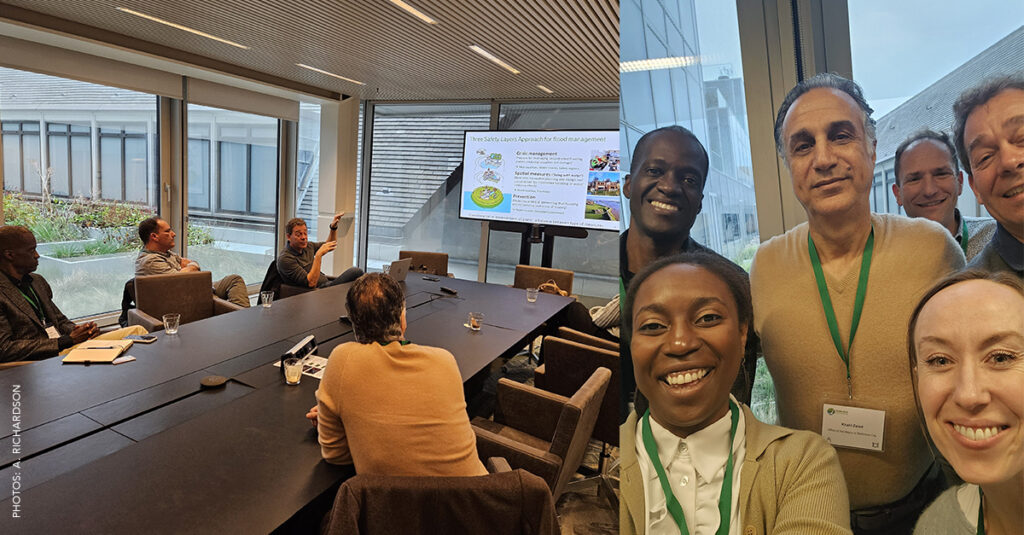 Meeting about climate adaptation and water management with Corjan Gebraad from Rotterdam city government (Rotterdam, October 2025)